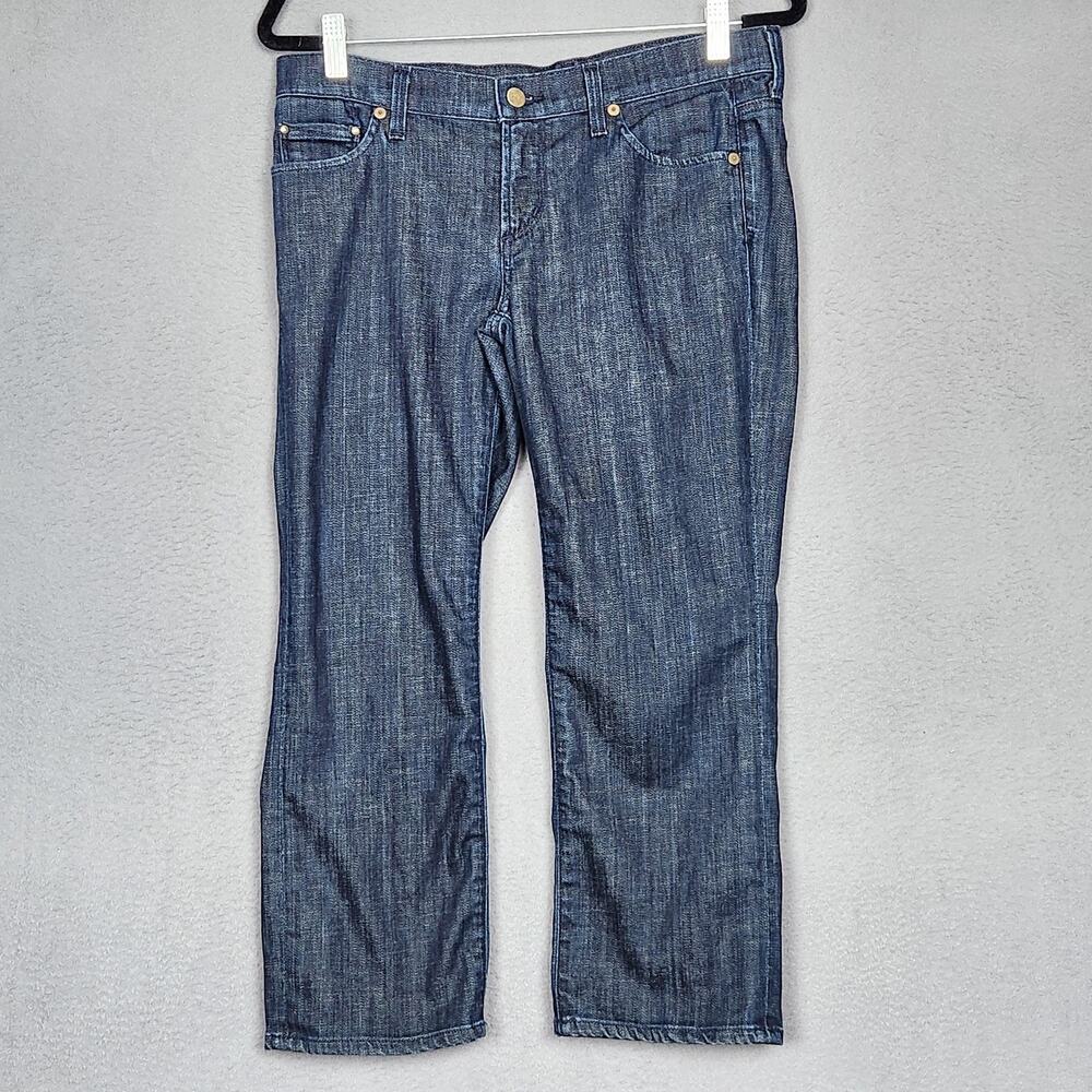 Citizens Of Humanity Jeans Womens 29 Straight Leg Mid Rise Crop Stretch Denim